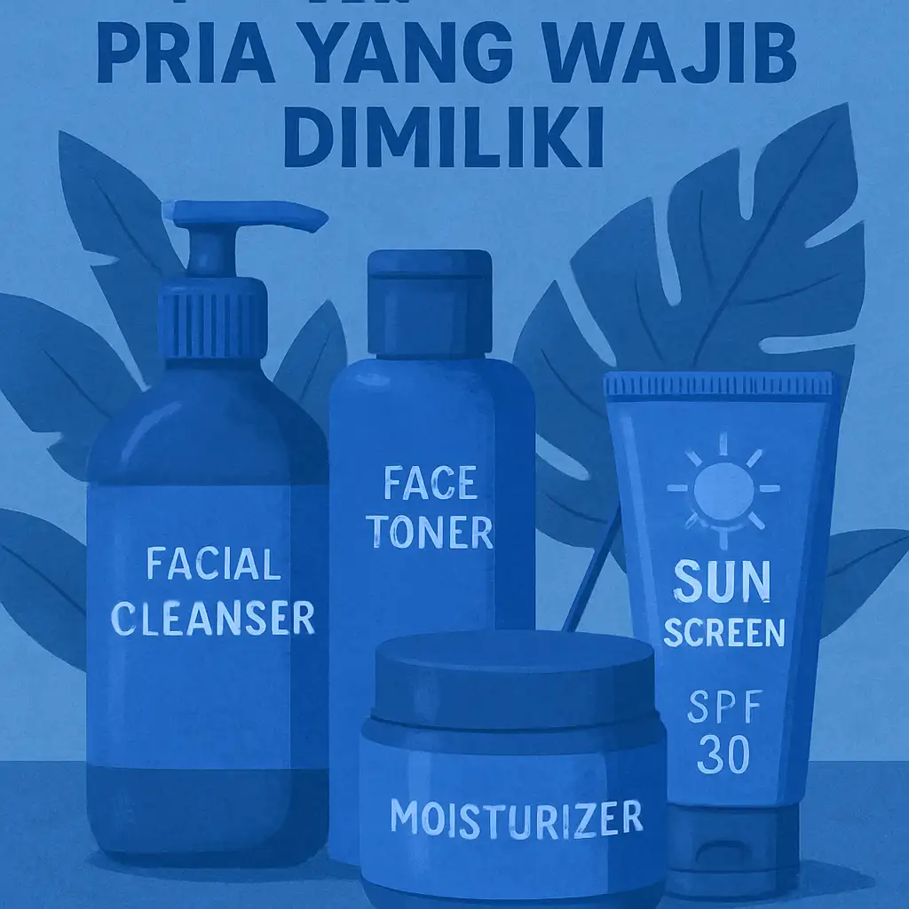 Produk Skincare Pria yang Wajib Dimiliki