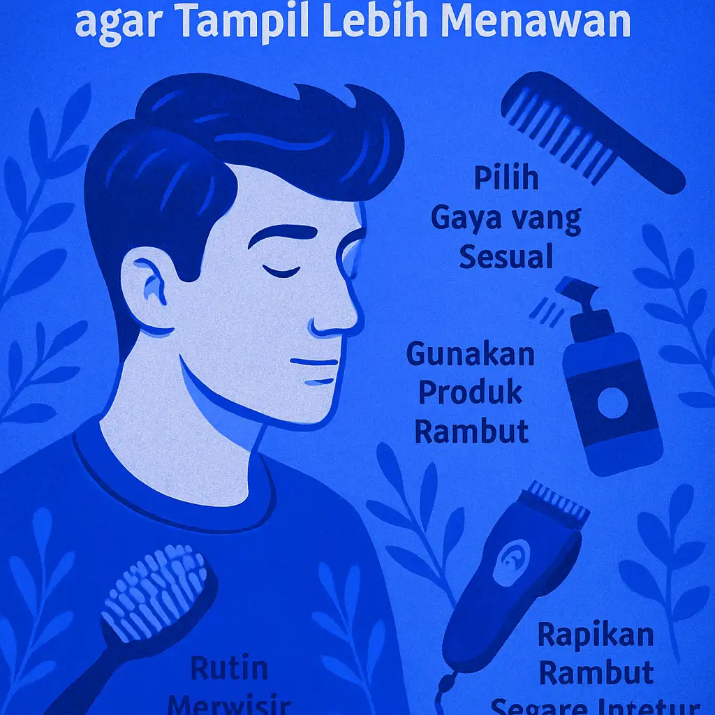 Tips Menata Rambut Pria agar Tampil Lebih Menawan