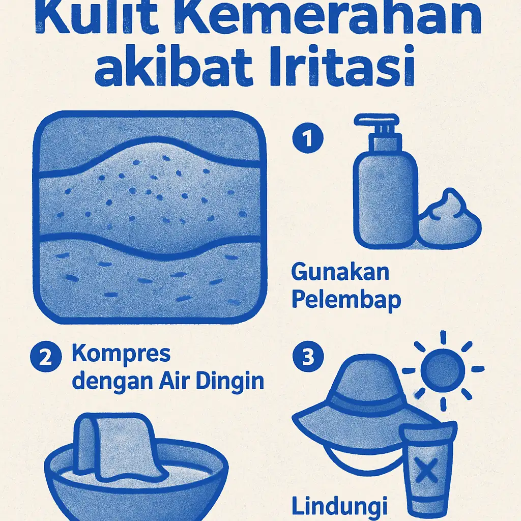 Cara Mengatasi Kulit Kemerahan akibat Iritasi